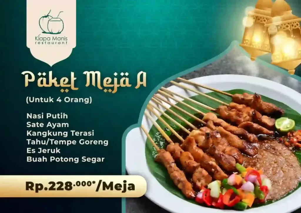 paket meja A
