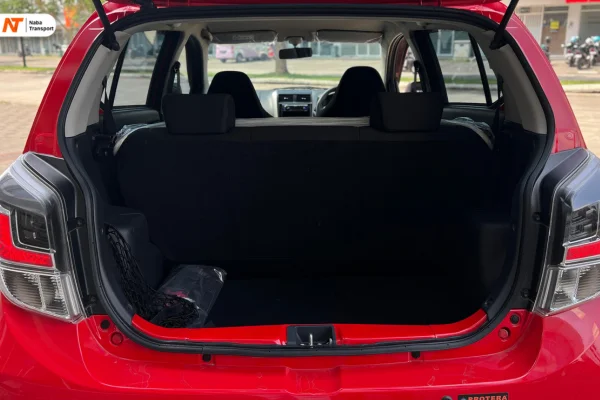 Tampak Bagasi Daihatsu Ayla Tipe X - Rental Mobil Ayla