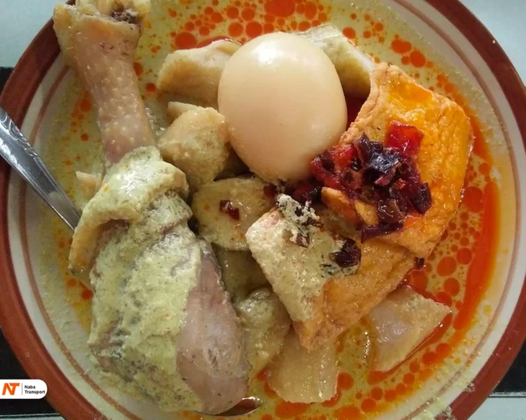 Lontong Lemprak makanan khas batang