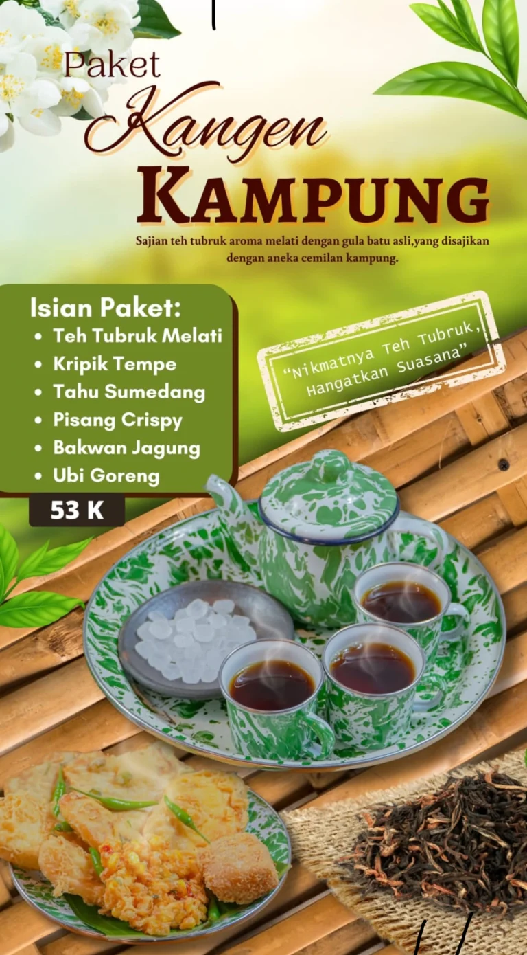 Menu Paket Kangen Kampung